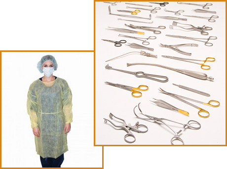 Surgical Instrumentation & Infection Control Apparel